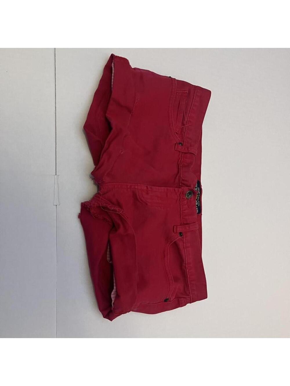y2k low rise denim shorts - Picture 4 of 8